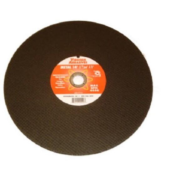 Virginia Abrasives 424-17114 Metal Chop Saw Blade - 14 x 0.09 x 1 in. 681385 - main